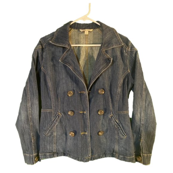 CAbi Dark Denim Jacket - Picture 3 of 5